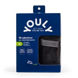 Youly “The Adventurer” Water Resistant All Weather Dog Boots XL Open Box Deal 🎉